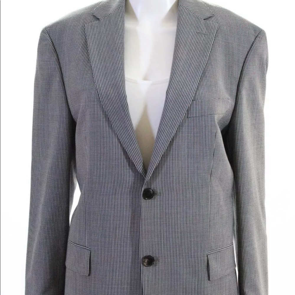 Hugo Boss houndstooth blazer
